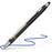 Schneider Epsilon Touch Extra Broad Ballpoint Pen Black/Gold Barrel - Blue Ink CXS138703