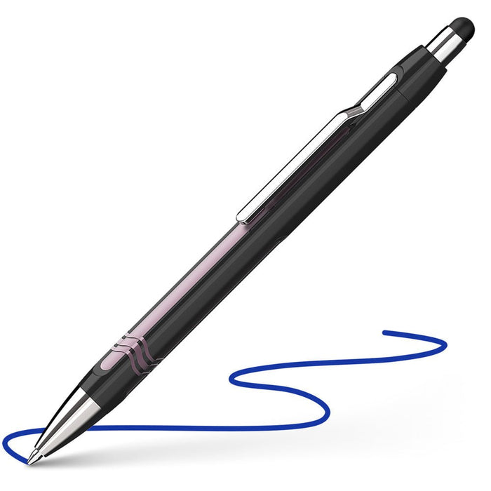 Schneider Epsilon Touch Extra Broad Ballpoint Pen Black/Pink Barrel - Black Ink CXS138704