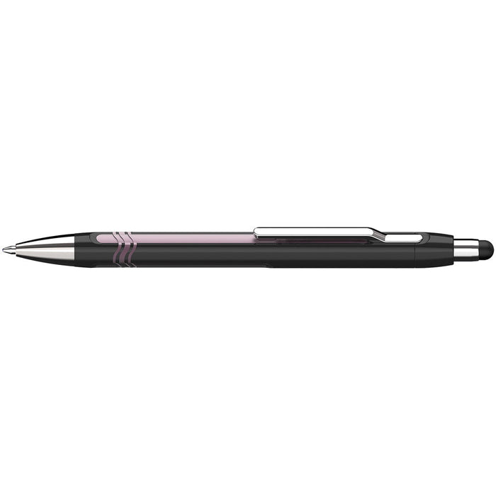 Schneider Epsilon Touch Extra Broad Ballpoint Pen Black/Pink Barrel - Black Ink CXS138704