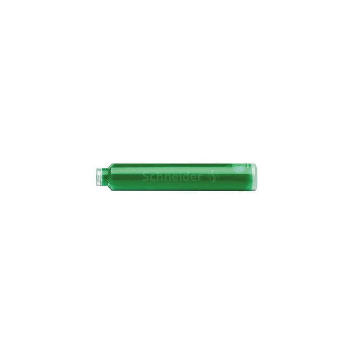 Schneider Fountain Pen Ink Cartridge Green Box 6 pieces CXS6604