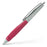 Schneider Haptify Ballpoint Pen, Medium, Blue Ink, Sage Grey/Magenta CX1000985