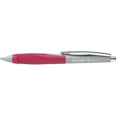 Schneider Haptify Ballpoint Pen, Medium, Blue Ink, Sage Grey/Magenta CX1000985