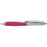 Schneider Haptify Ballpoint Pen, Medium, Blue Ink, Sage Grey/Magenta CX1000985