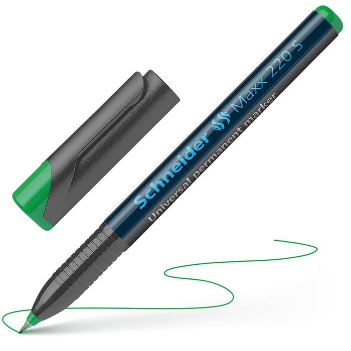 Schneider Maxx 220 Superfine Permanent Marker - Green CXS112404