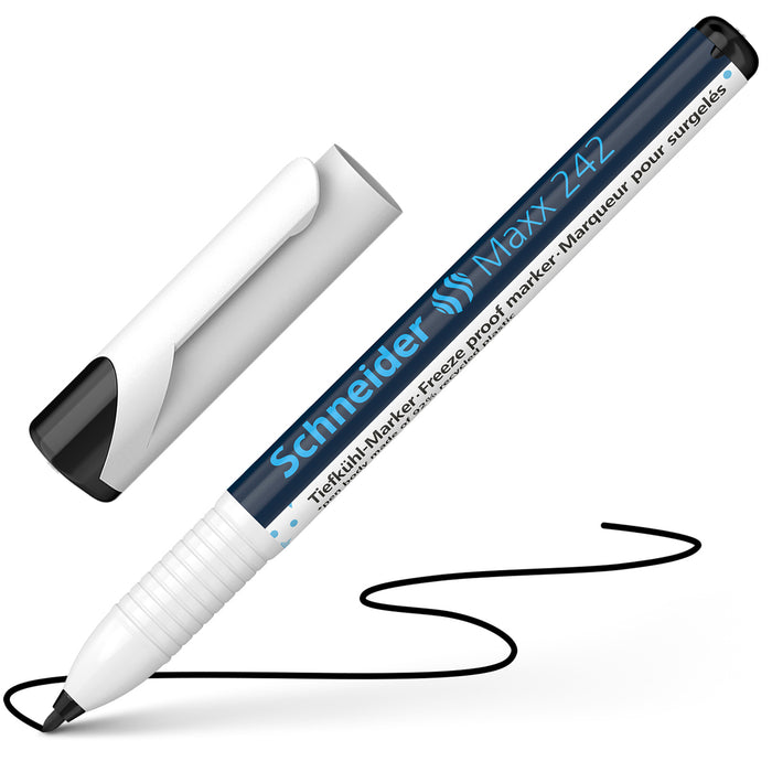 Schneider Maxx 242 Freezer Marker, Black CX1000710