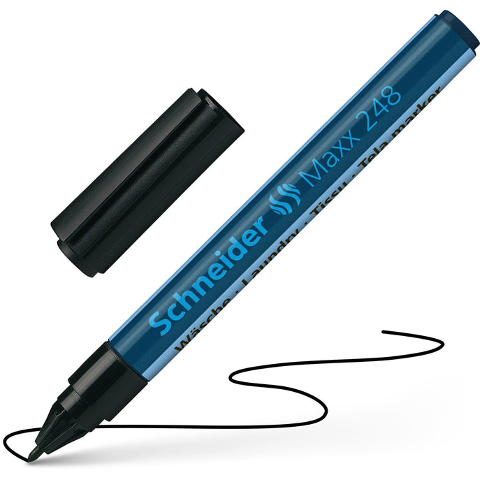 Schneider Maxx 248 Laundry Marker, Black CX1000709