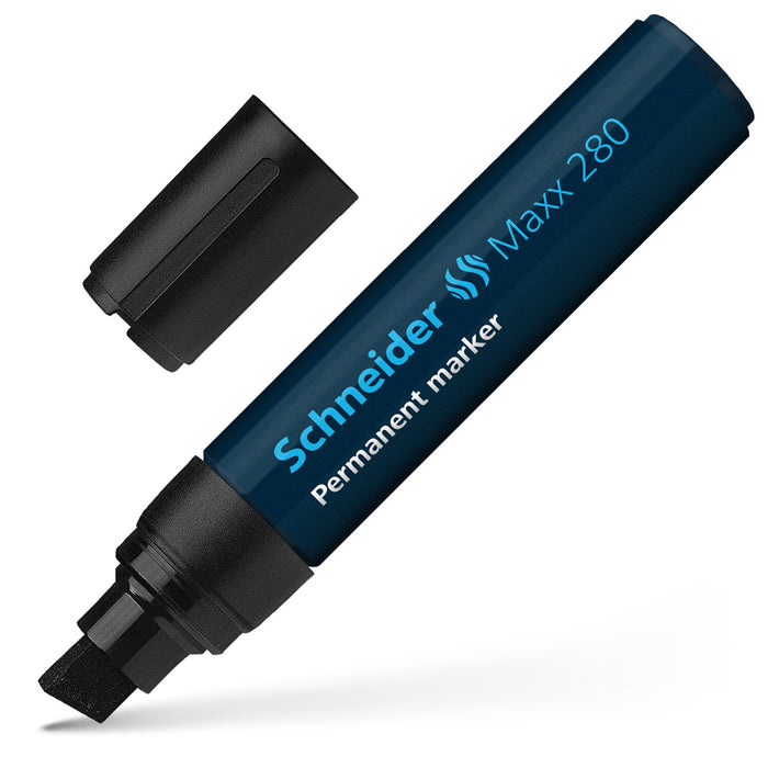 Schneider Maxx 280 Permanent Marker, Black CX1000970