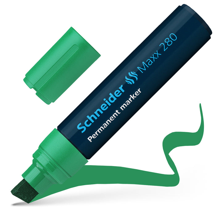 Schneider Maxx 280 Permanent Marker, Green CX1000973