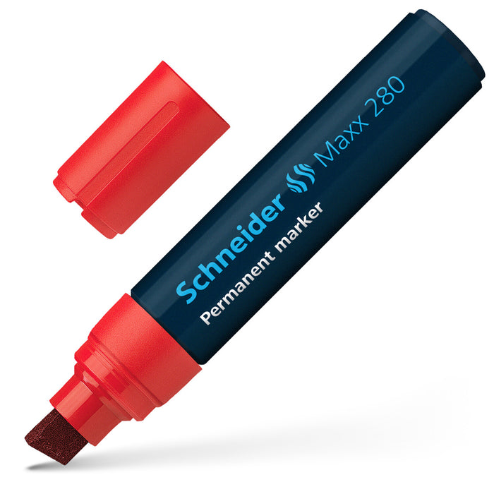Schneider Maxx 280 Permanent Marker, Red CX1000971