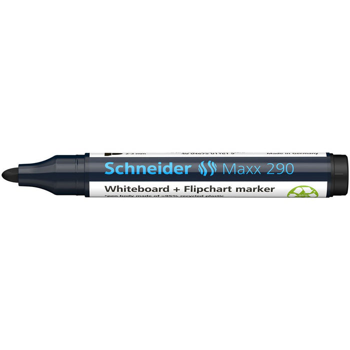 Schneider Maxx 290 Whiteboard Markers - Black CXS129001