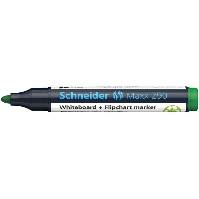 Schneider Maxx 290 Whiteboard Markers - Green CXS129004