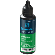 Schneider Maxx 650 Refill for Permanent Marker, Green CX1000977