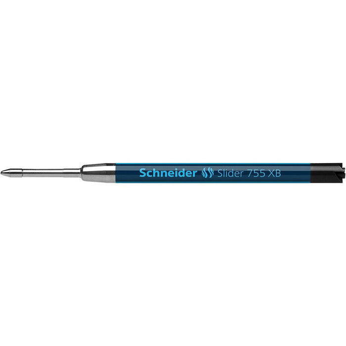Schneider Pen Refill Ballpoint 755 Extra Broad Black, Fits Parker CXS77341