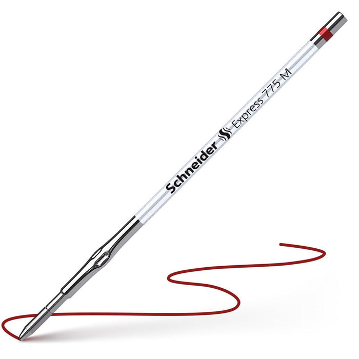Schneider Pen Refill Ballpoint 775 Medium, Red CXS7762