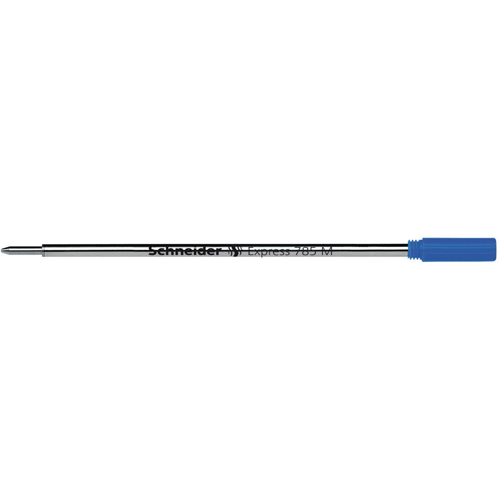 Schneider Pen Refill Ballpoint 785 Medium, Blue, (Fits Cross Pens