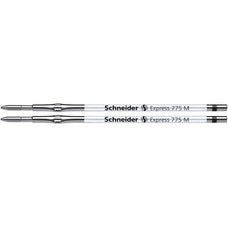 Schneider Refill 775 Medium Black Blister, 2 Pack CXS77120