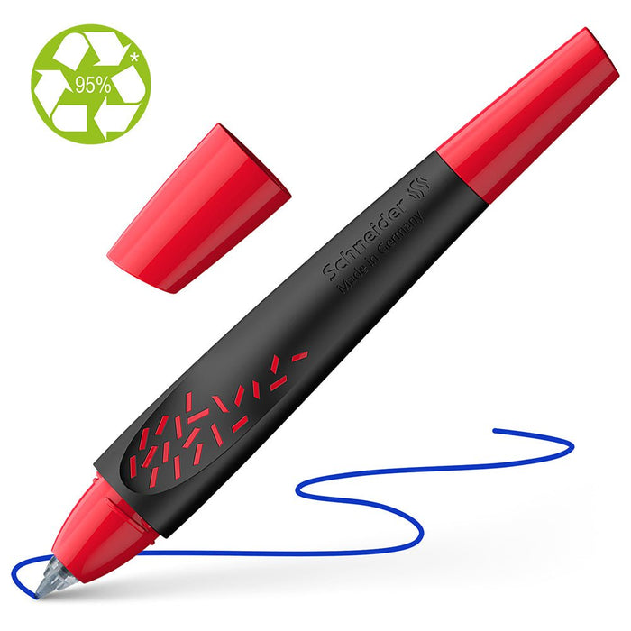 Schneider Rollerball Pen, Breeze Ergo Grip Black/Red CXS188802