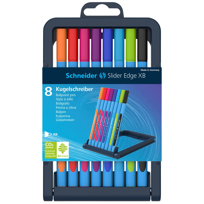Schneider Slider Edge Ballpoint Pen Extra Bold Tip - 8's pack CXS152279