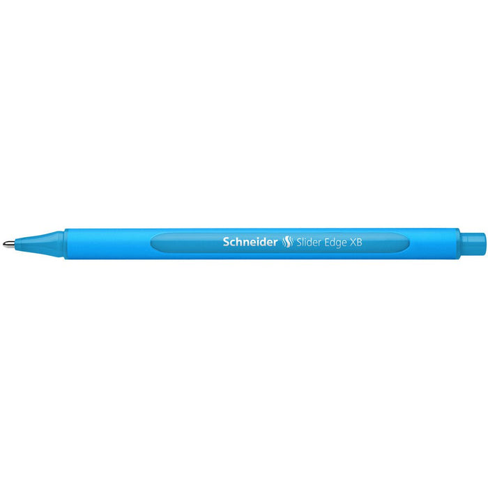 Schneider Slider Edge Ballpoint Pen Extra Broad Tip - Light Blue Ink CXS152210