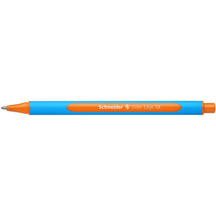 Schneider Slider Edge Ballpoint Pen Extra Broad Tip - Orange Ink CXS152206