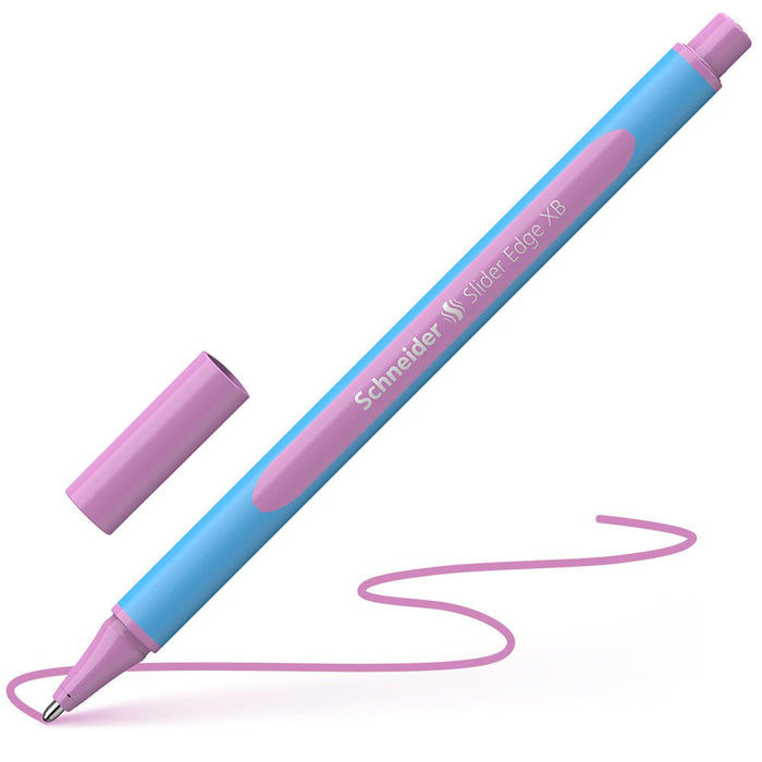 Schneider Slider Edge Ballpoint Pen Extra Broad Tip - Pastel Lilac Ink CXS152228
