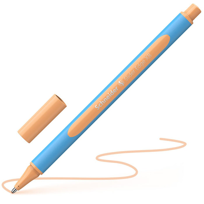 Schneider Slider Edge Ballpoint Pen Extra Broad Tip - Pastel Peach Ink CXS152226