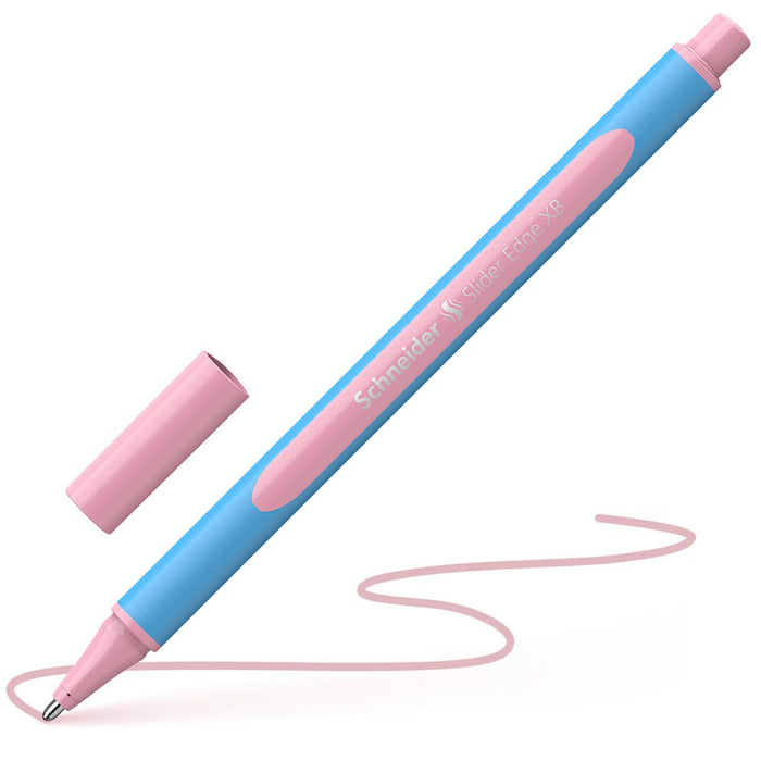 Schneider Slider Edge Ballpoint Pen Extra Broad Tip - Pastel Rose Ink CXS152229