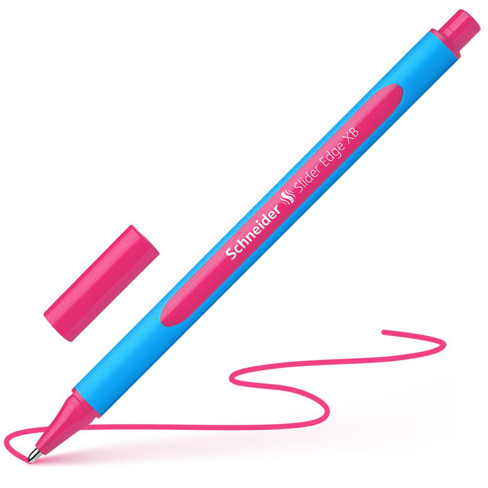 Schneider Slider Edge Ballpoint Pen Extra Broad Tip - Pink Ink CXS152209
