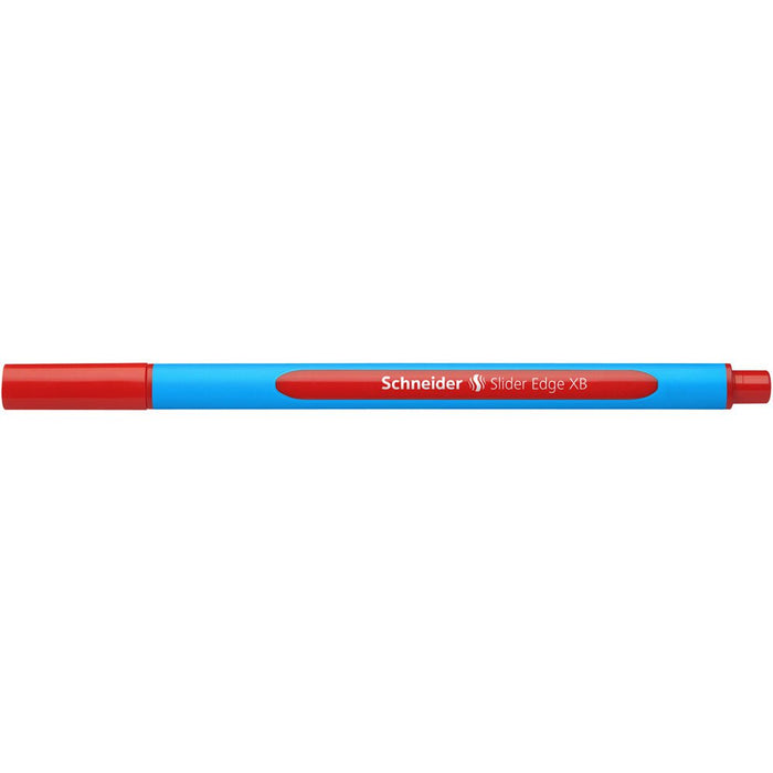 Schneider Slider Edge Ballpoint Pen Extra Broad Tip - Red Ink CXS152202