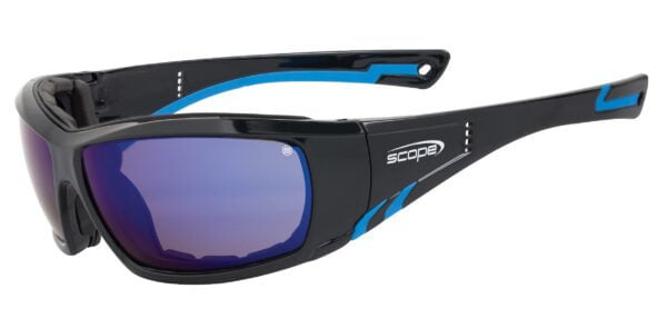 Scope Jet Stream Blue Mirror Lens Inc Gasket + Strap 10 Pair RM780BM