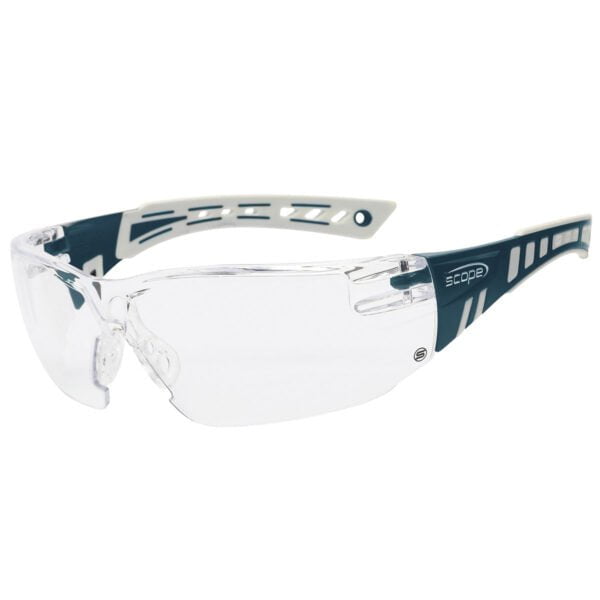 Scope Speed White/Navy Frame Clear Lens 10 Pair RM360WC