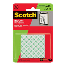 Scotch 111-DC Indoor Permanent Mounting Squares 25mm x 25mm FP10685