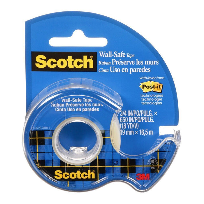 Scotch 183 Wall Safe Tape 19mm x 16.5m FP10926
