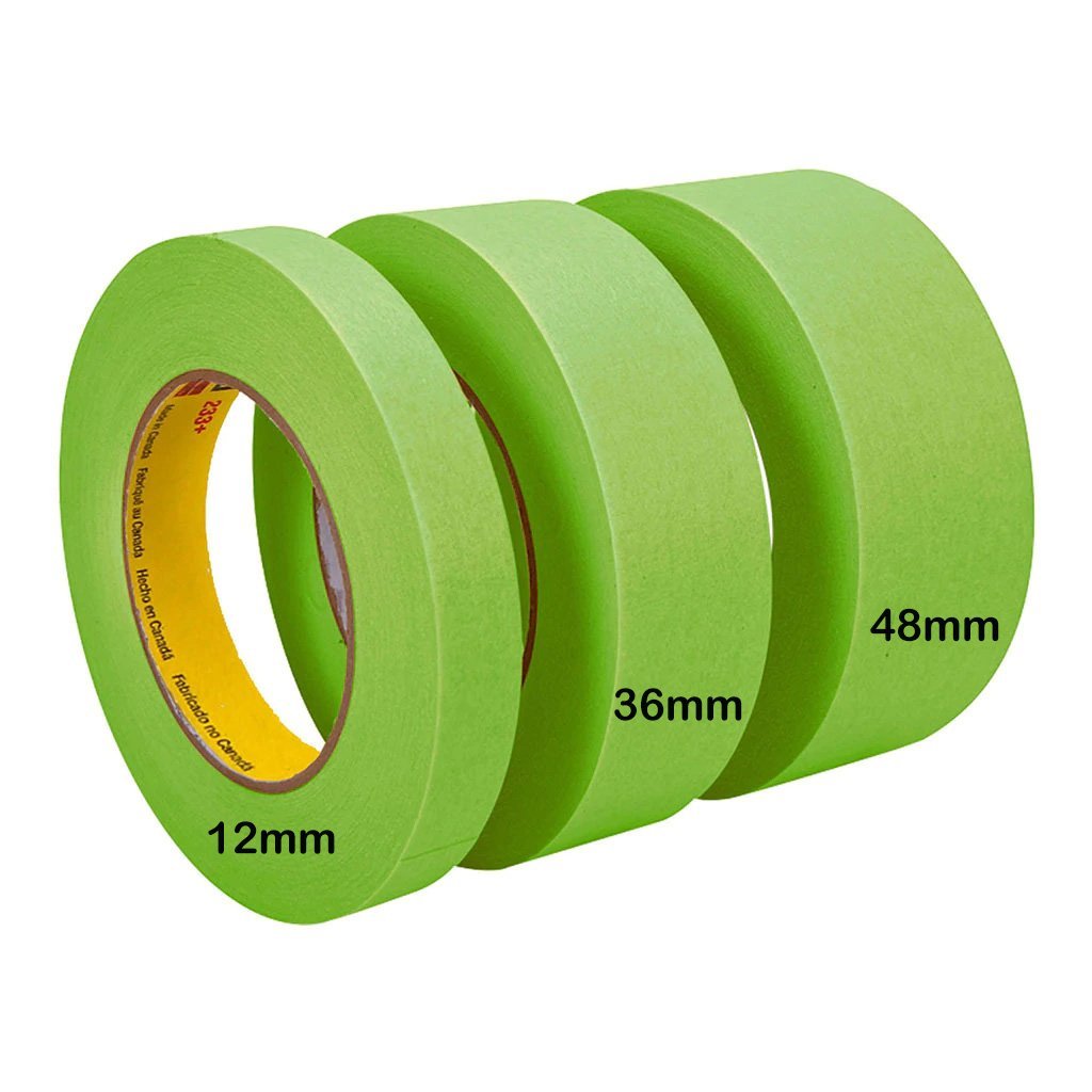 Scotch 233+ Performance Masking Tape 48mm x 50mt Green Adhesives