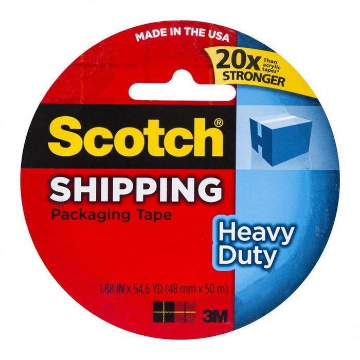 Scotch 3850 Heavy Duty Clear Packaging Tape 48mm x 50mt FP10192