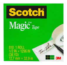 Scotch 810 Invisible Tape / Magic Tape 12.7mm x 33mt FP10181