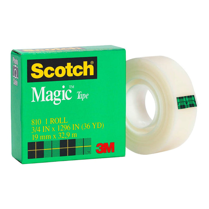 Scotch 810 Invisible Tape / Magic Tape 19mm x 33mt FP10183