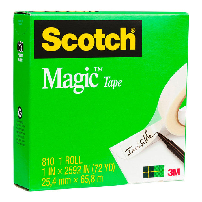 Scotch 810 Invisible Tape / Magic Tape 25.4mm x 66mt FP10185