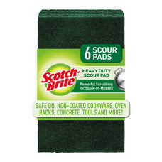 Scotch-Brite Heavy Duty Scouring Pad, Pack of 6 FP11327