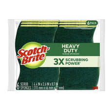 Scotch-Brite Heavy Duty Scrub Sponge, Pack of 6 (426) FP11294