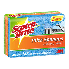 Scotch-Brite Thick Sponges, Pack of 3 FP11195