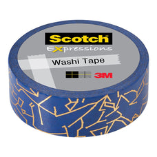 Scotch Expressions Washi Tape Gold Foil Constellations 15mm x 7mt (C614-P8) FP10942