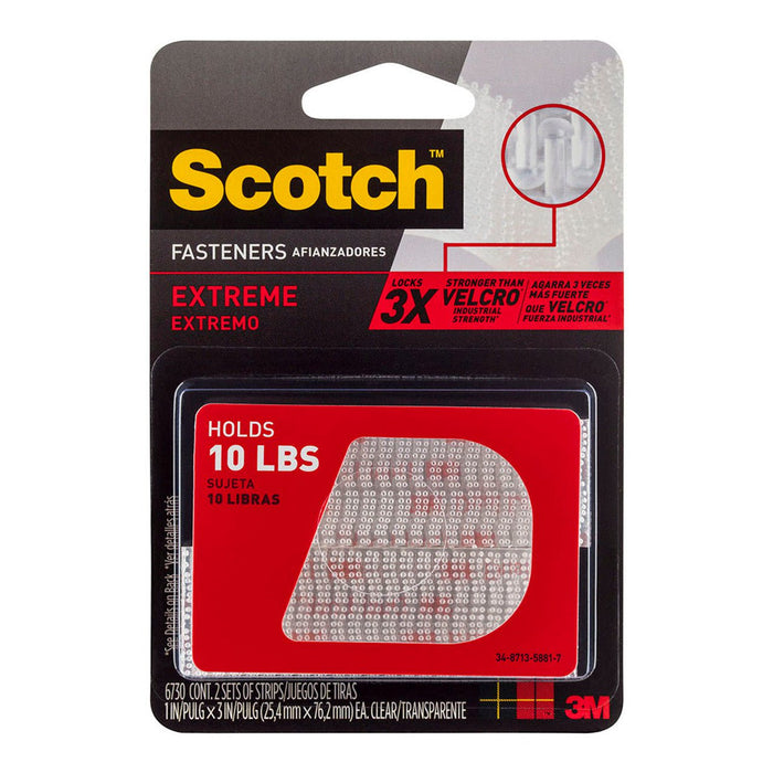 Scotch Fastener Extreme 25 x 76mm - Clear FP10695