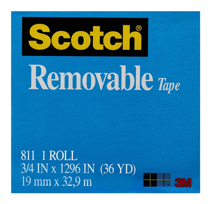 Scotch Removable Magic Tape 811 19mm x 33m FP10157