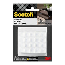 Scotch Square Bumpers SP954-NA 12.7mmx12.7mm, Pack of 20 FP10675
