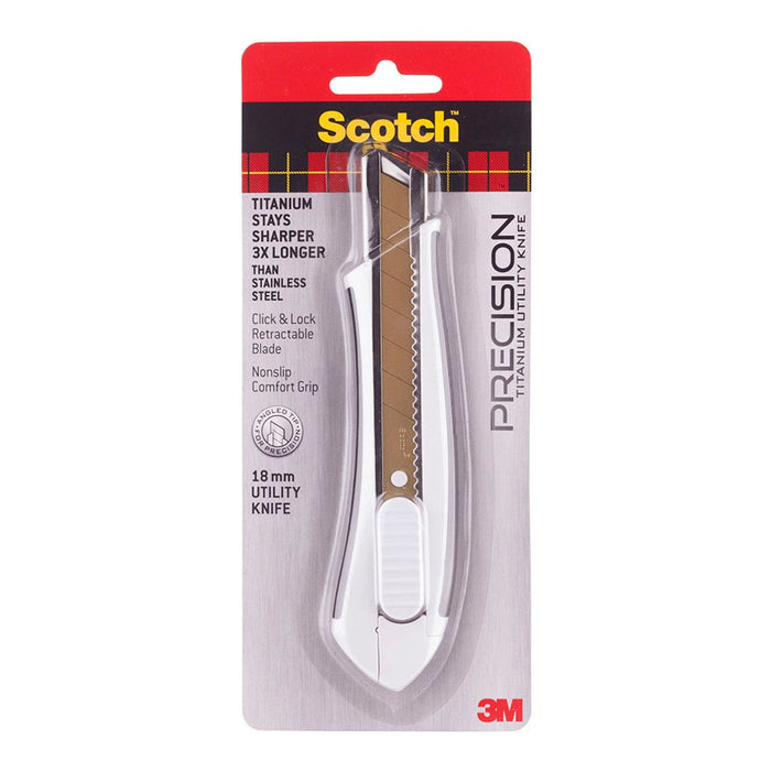 Scotch Titanium Snap-Off Utility Knife / Cutter - Large (Code #TI-KL) FP10659