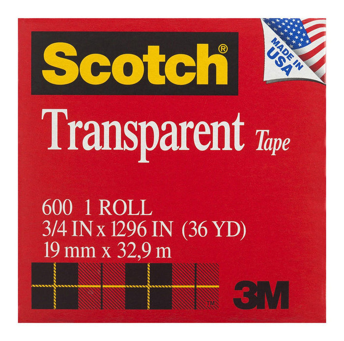 Scotch Transparent Tape 600 19mm x 33 FP10155