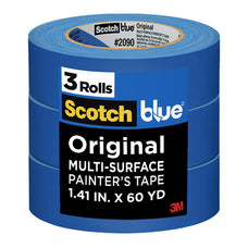 ScotchBlue Painter's Tape 2090-36AP3 36mm x 55m, Pack of 3 FP11051