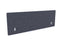 Knight's E-Panel Desk Hung Screen 600mm x 1800mm, Dark Grey (Sits 400mm above Desk)