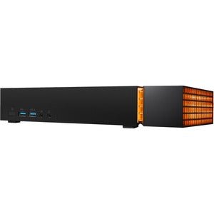 Seagate FireCuda Gaming Dock - 5 x USB Ports - 1 x RJ-45 Ports - Network (RJ-45) - 1 x DisplayPorts - DisplayPort - Audio Line In - Audio Line Out - Microphone - Thunderbolt - 1 x Thunderbolt 3 Ports - Wired IM4642754
